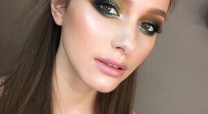 25 imágenes que prueban que el greenery será el color de tu maquillaje en 2017