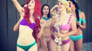 ¡Atención, fans de Disney! Los bikinis de princesas ya están aquí