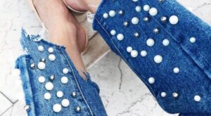 Denim + perlas: la combinación que es tendencia y querrás ya en tu armario
