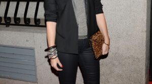 Nuestras celebrities apuestan por el total look black