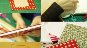 Iníciate en las técnicas «Do it Yourself» de cosido japonés y stencil