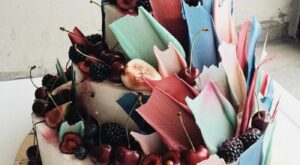 Brushstroke, las tartas rusas que desafían la gravedad y encantan en Instagram