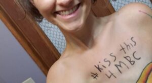 ¡Es Wonder Woman de carne y hueso! Mira cómo cubre las marcas de su mastectomía