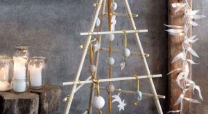 ¡Reinvéntate! Árboles de Navidad originales y reciclados