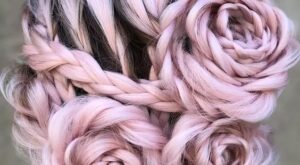 Trenzas con forma de rosa: lo último en Instagram
