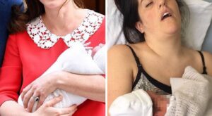 Estas mamás comparan sus fotos postparto con las de Kate Middleton