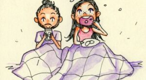 Este cómic cuenta cómo es una historia de un amor que comienza en Internet