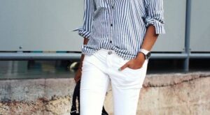 30 ideas para tus looks con pantalones blancos