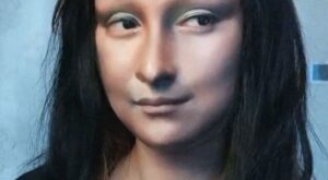 ¡La magia del maquillaje! Esta bloguera se convierte en la Mona Lisa