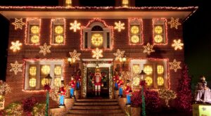 Las casas decoradas de Navidad más espectaculares