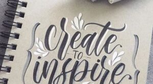 Todo lo que necesitas para aprender lettering de forma efectiva