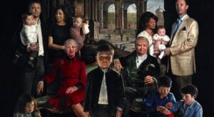 El aterrador posado de la familia real danesa