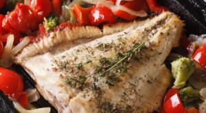 Dorada al horno con verduras: una receta fácil y saludable