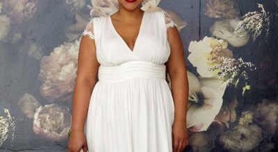 Novias curvy: claves para elegir el vestido de boda perfecto