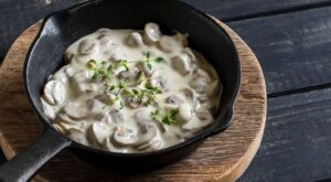 Salsa de champiñones sin leche, ¡ideal para acompañar carnes y pastas!