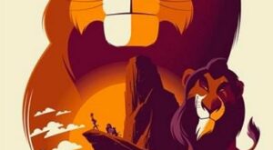 Los pósters de las mejores películas de Disney, rediseñados