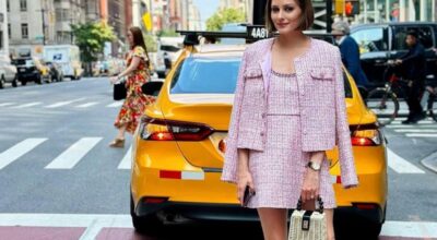 Verano de sofisticación: descubriendo el armario de Olivia Palermo y su twin set favorito