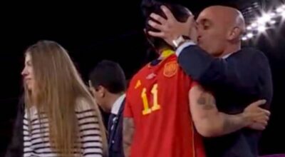 Luis Rubiales pide disculpas por polémico beso a Jenni Hermoso, en conflicto con protocolo antiviolencia de la RFEF