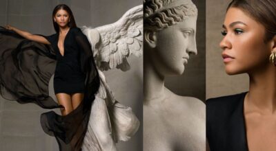 Zendaya brilla en la campaña de Lancôme en el Museo de Louvre en su 27º cumpleaños