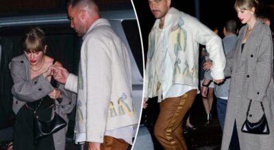 Taylor Swift y Travis Kelce desvelan su amor con tiernas imágenes paseando en Nueva York