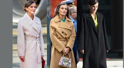 Tres elegantes abrigos de la reina Letizia en su viaje a Dinamarca que son un must en tu fondo de armario