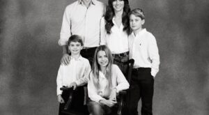 El asombroso cambio de los hijos de Kate Middleton y el príncipe Guillermo en la postal navideña de 2023