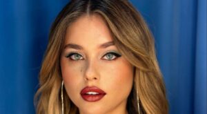 El maquillaje de Nicole Wallace que recuerda a Kate Moss: un look perfecto para las fiestas