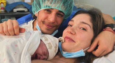 Miguel Herrán y Celia Pedraza, padres de una niña el mismo día del estreno de ‘Valle de sombras’