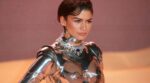 Zendaya se vuelve viral con un traje robótico en la premiere de Dune 2: ¿Más sexy que C-3PO?