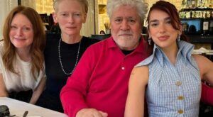 ¡Madrid conquista a Dua Lipa! La cantante se reúne con Almodóvar y revoluciona la noche madrileña