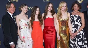 Nicole Kidman recibe el máximo galardón del cine rodeada de sus hijas, pareja, hermana y estrellas de Hollywood