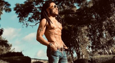 ¡Lenny Kravitz desafía la edad! Mira cómo hace dominadas en vaqueros y gafas a punto de cumplir 60 años