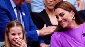 Kate Middleton deslumbra en Wimbledon con un vestido morado: así ha sido su esperada aparición con la princesa Charlotte