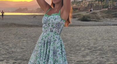 Paula Echevarría radiante con el bañador efecto tipazo más elegante que puedes copiar en H&M por 23,99 euros