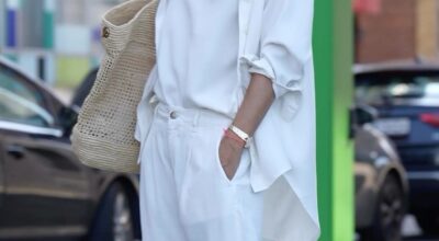 Llega a Aldi el pantalón culotte plisado por 7,99 € que las mujeres de 60 estilosas llevarán con camisa blanca oversize