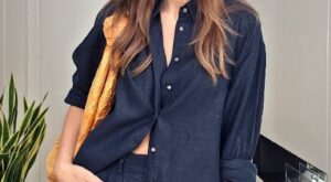 Paula Echevarría se adelanta al verano y triunfa con su look total black de Primark: fresquito y sienta bien a todas