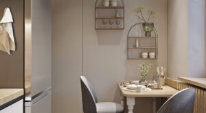 Me faltaba espacio en la cocina hasta que encontré esta estantería con ruedas de Aldi por 19,99 € (cabe en todas partes)