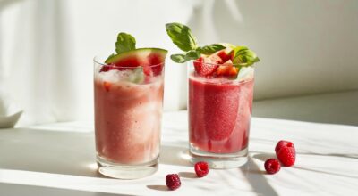 4 bebidas caseras, saludables y muy refrescantes para sobrevivir a los días más calurosos este verano