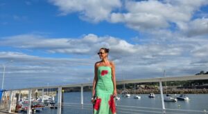 El vestido verde de Charo Ruiz Ibiza que Paula Echevarría convierte en el más bonito del verano (y resalta el bronceado)