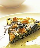 Aprovechar las sobras (en una quiche, un pastel, un pudding..,)