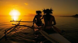 Tras la estela del eclipse solar en Tahití