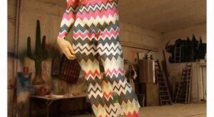 El David de Miguel Ángel vestido de Missoni