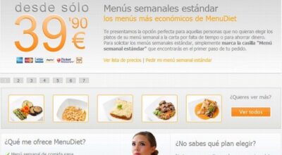Menudiet, tu menú sano y sencillo