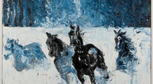 Tiziana Domínguez expone su colección de pintura