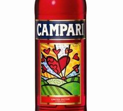 Romero Britto diseña etiquetas para Campari