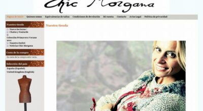 ¡Visita la nueva tienda online Chic Morgana!