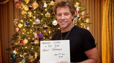 Jon Bon Jovi, vivito y paseando