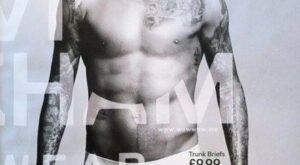 David Beckham diseñará una línea de ropa interior para H&M