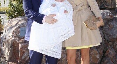 Fonsi Nieto y Alba Carrillo bautizan a su hijo Lucas