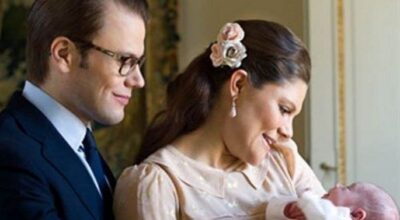 Primera imagen de Victoria de Suecia con su hija Estela